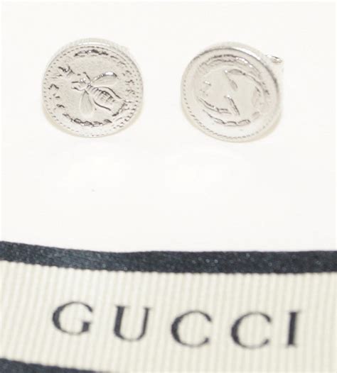 gucci coin earrings
